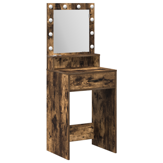 Dressing Table Smoked oak 50 x 41 x 135 cm Engineered wood