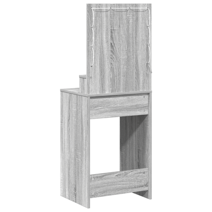 Dressing Table Grey sonoma 50 x 41 x 135 cm Engineered wood