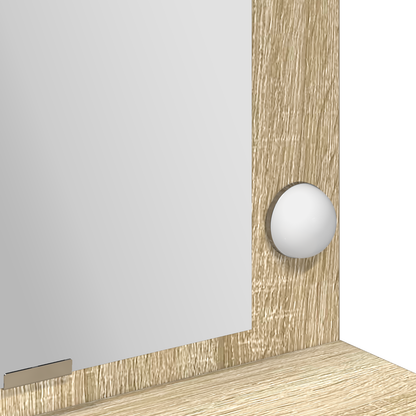 Dressing Table Sonoma oak 100 x 41 x 135 cm Engineered wood
