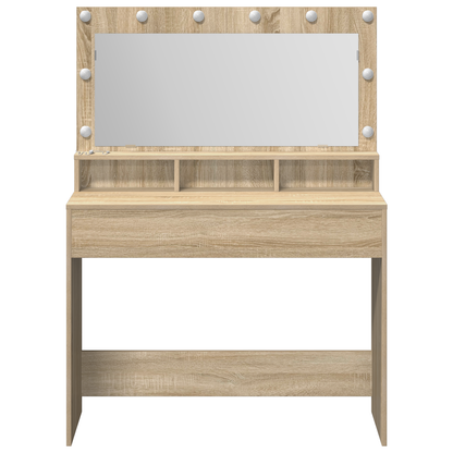 Dressing Table Sonoma oak 100 x 41 x 135 cm Engineered wood