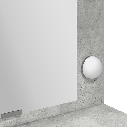 Dressing Table Concrete grey 100 x 41 x 135 cm Engineered wood