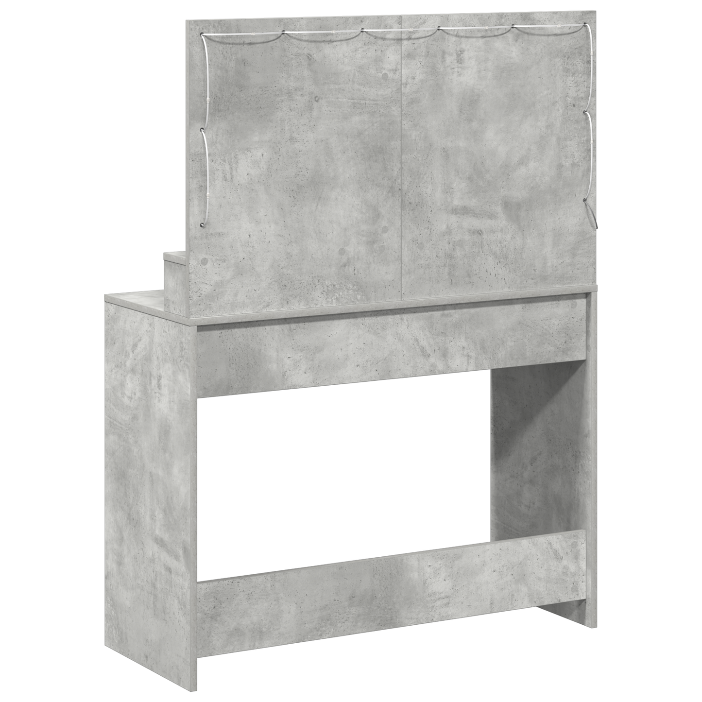 Dressing Table Concrete grey 100 x 41 x 135 cm Engineered wood