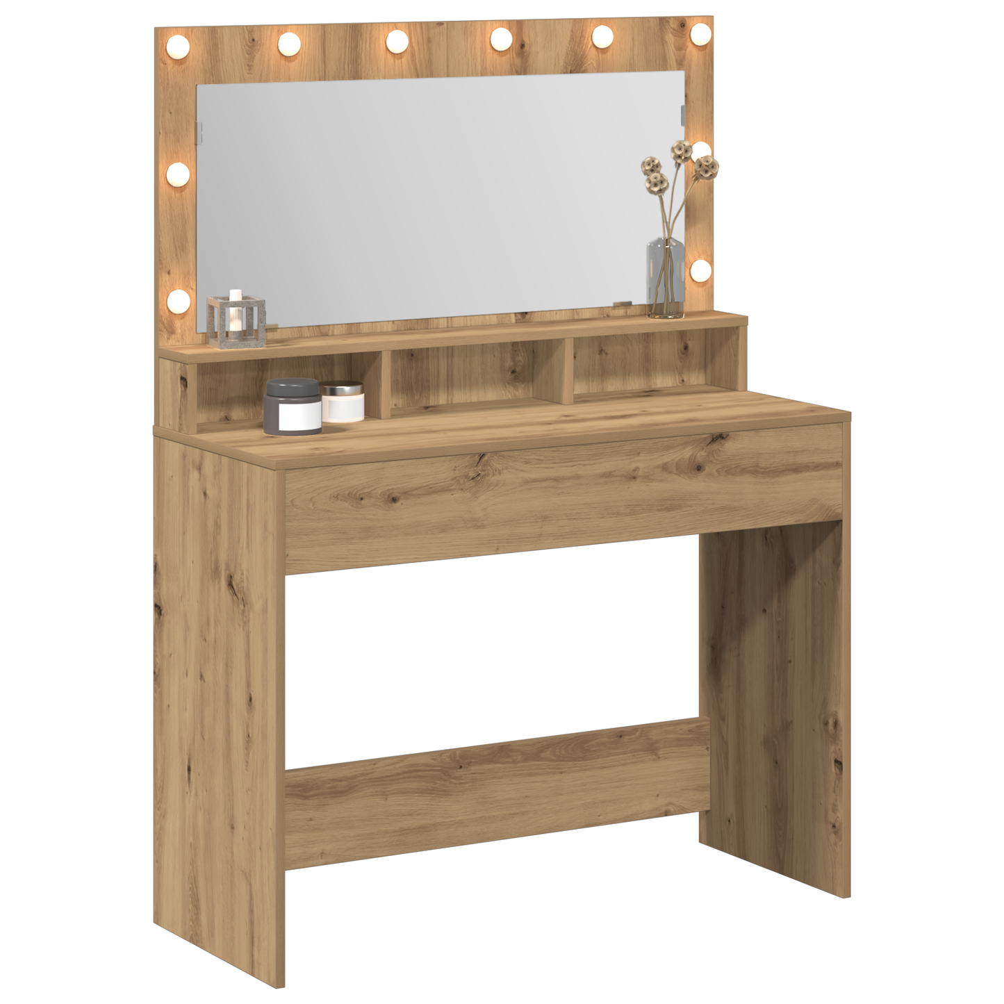 Dressing Table Artisan oak 100 x 41 x 135 cm Engineered wood