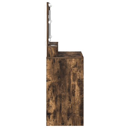 Dressing Table Smoked Oak 79 x 41 x 135 cm Engineered wood
