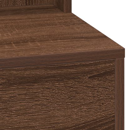 Dressing Table Brown Oak 79 x 41 x 135 cm Engineered wood