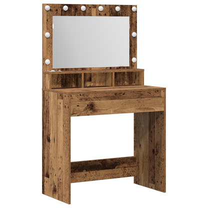 Dressing Table Old wood 79 x 41 x 135 cm Engineered wood