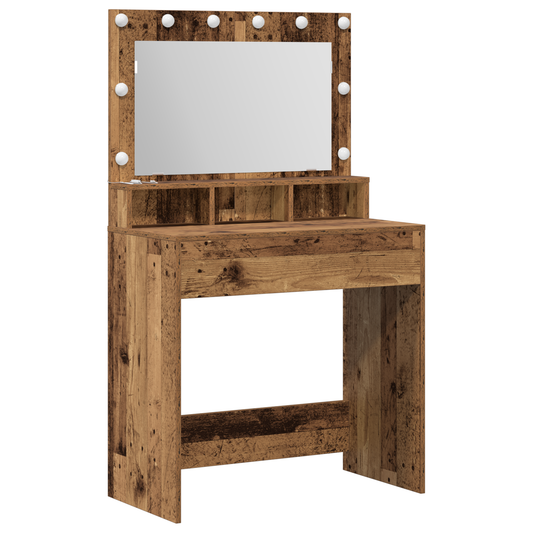 Dressing Table Old wood 79 x 41 x 135 cm Engineered wood