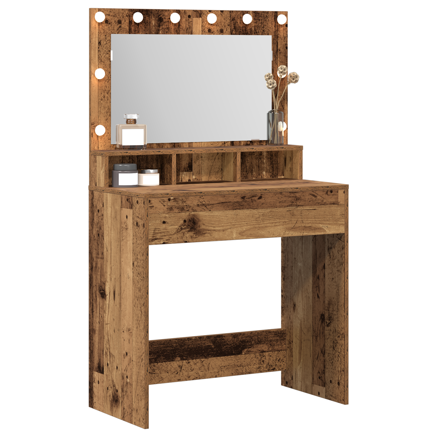 Dressing Table Old wood 79 x 41 x 135 cm Engineered wood