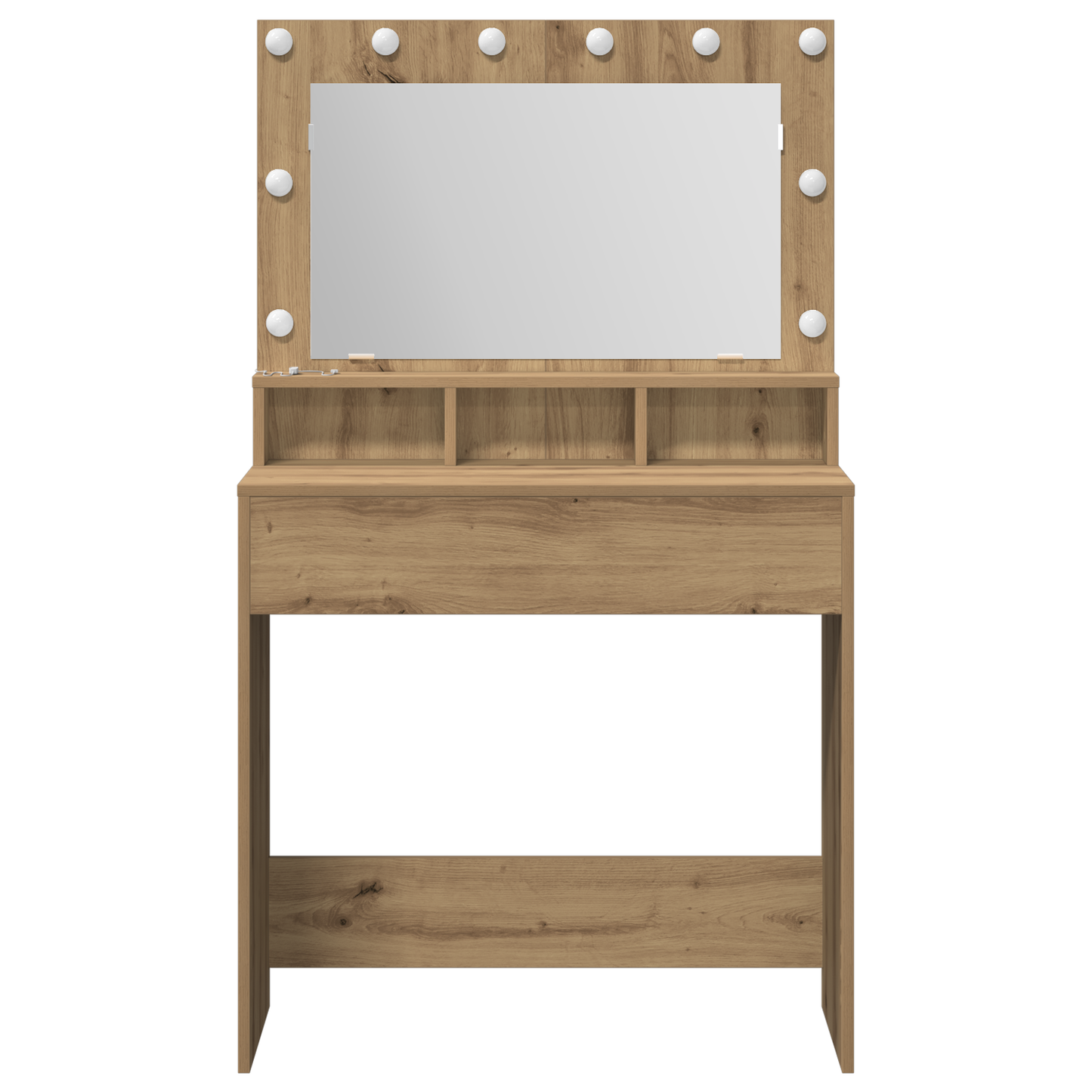 Dressing Table Artisan oak 79 x 41 x 135 cm Engineered wood