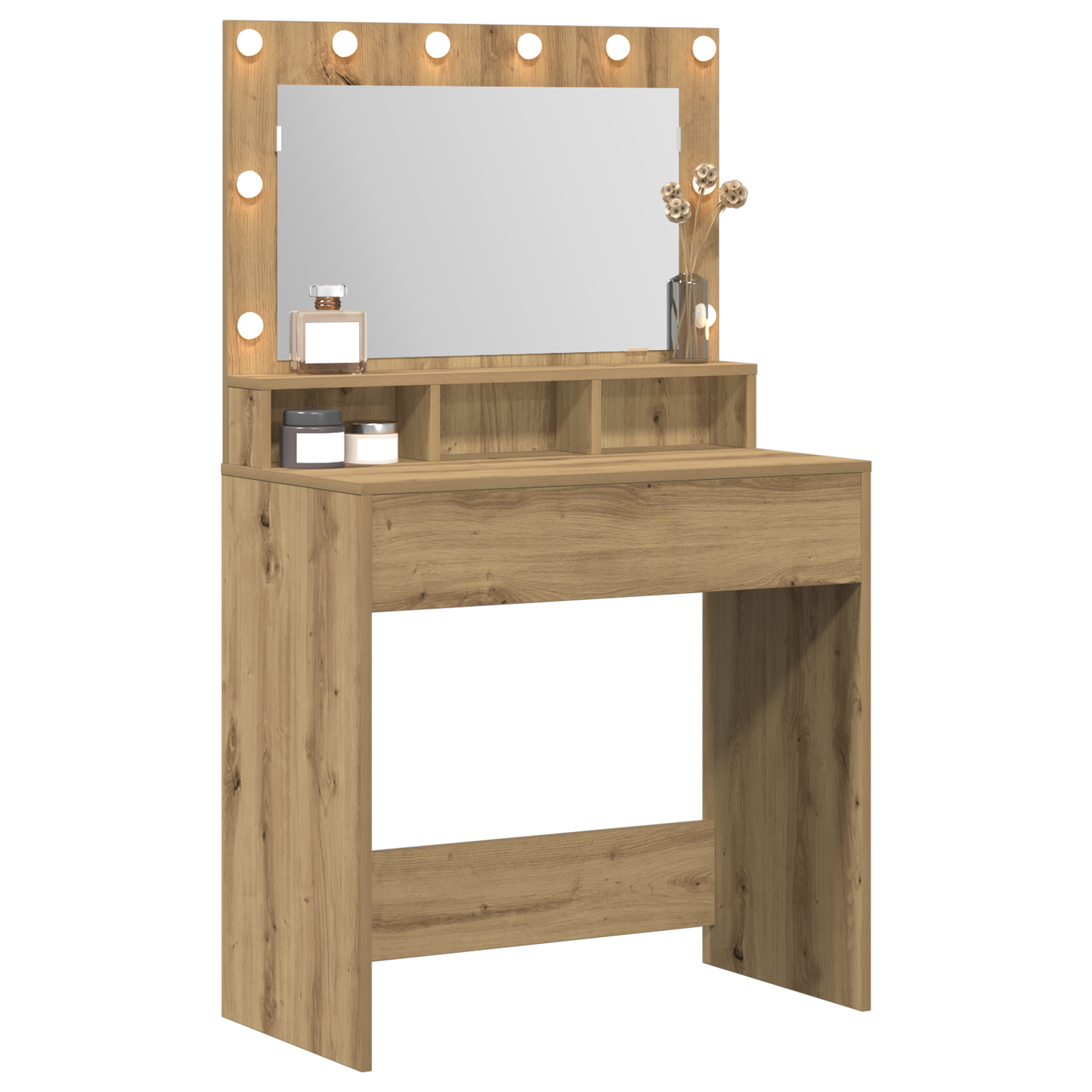 Dressing Table Artisan oak 79 x 41 x 135 cm Engineered wood