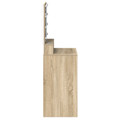 Dressing Table Sonoma Oak 50 x 41 x 135 cm Engineered wood