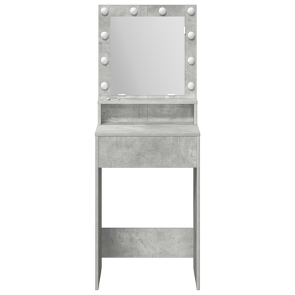 Dressing Table Concrete grey 50 x 41 x 135 cm Engineered wood