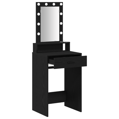 Dressing Table Black 50 x 41 x 140 cm Engineered wood