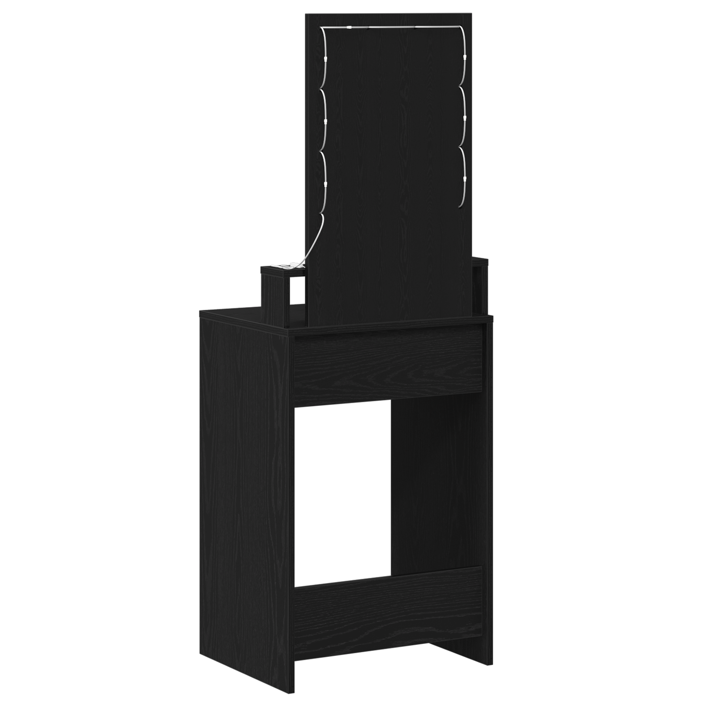 Dressing Table Black 50 x 41 x 140 cm Engineered wood
