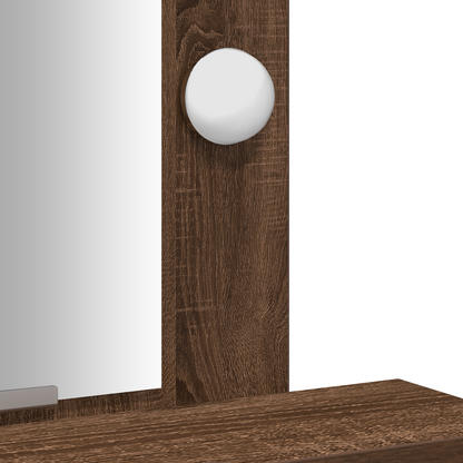 Dressing Table Brown 50 x 41 x 140 cm Engineered wood