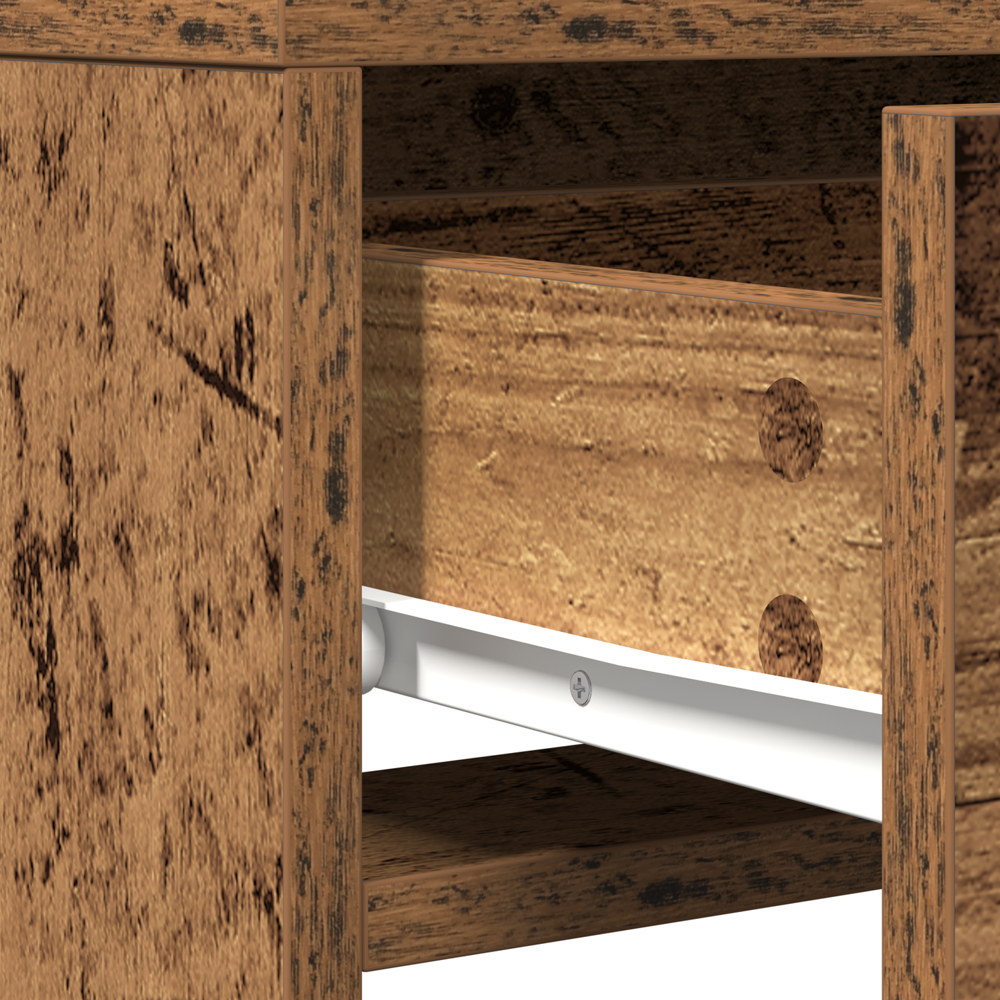 Dressing Table Brown 50 x 41 x 140 cm Engineered wood