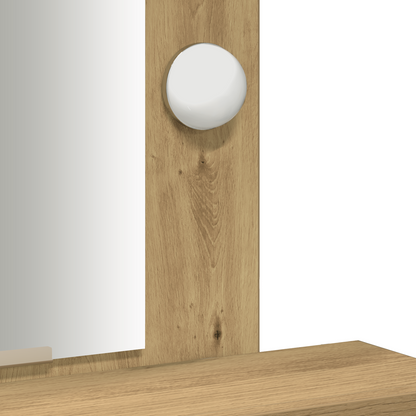 Dressing Table Brown 50 x 41 x 140 cm Engineered wood