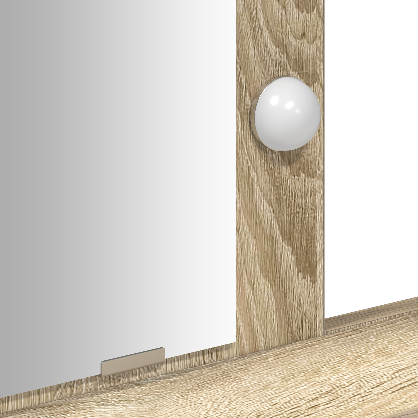 Dressing Table Brown 79 x 41 x 140 cm Engineered wood