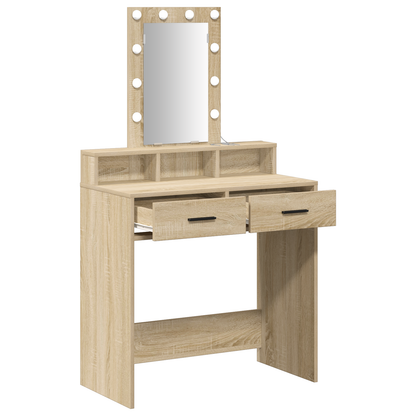 Dressing Table Brown 79 x 41 x 140 cm Engineered wood