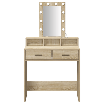 Dressing Table Brown 79 x 41 x 140 cm Engineered wood