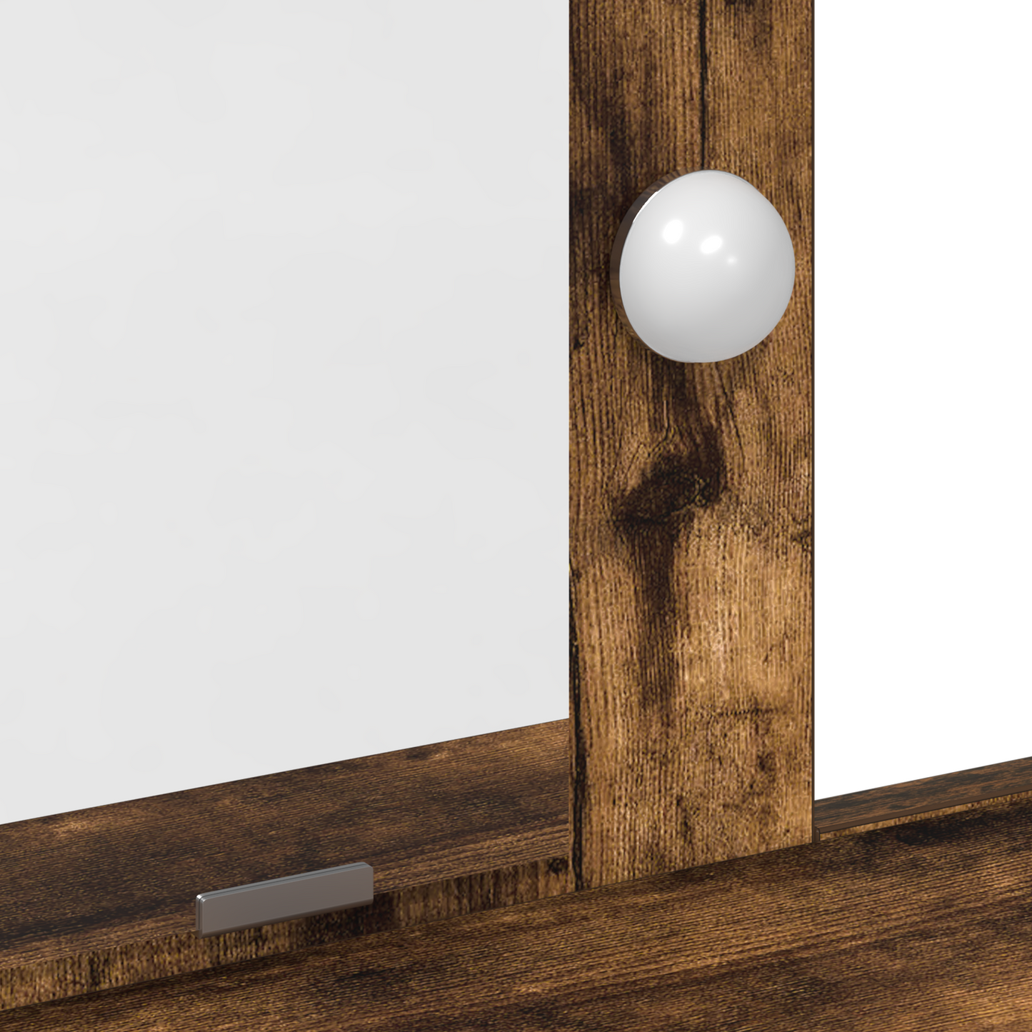 Dressing Table Brown 79 x 41 x 140 cm Engineered wood