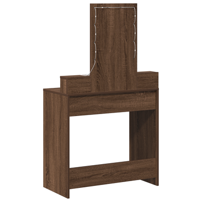 Dressing Table Brown 79 x 41 x 140 cm Engineered wood