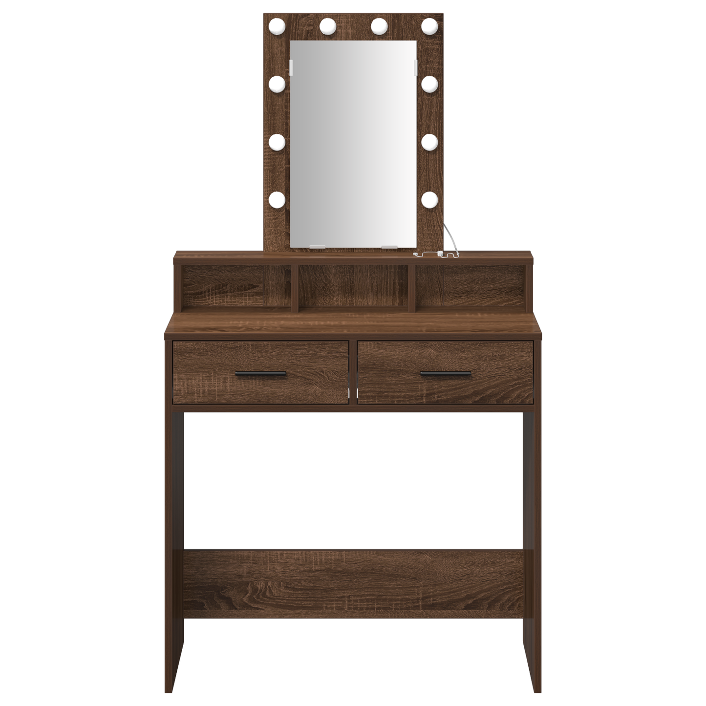 Dressing Table Brown 79 x 41 x 140 cm Engineered wood