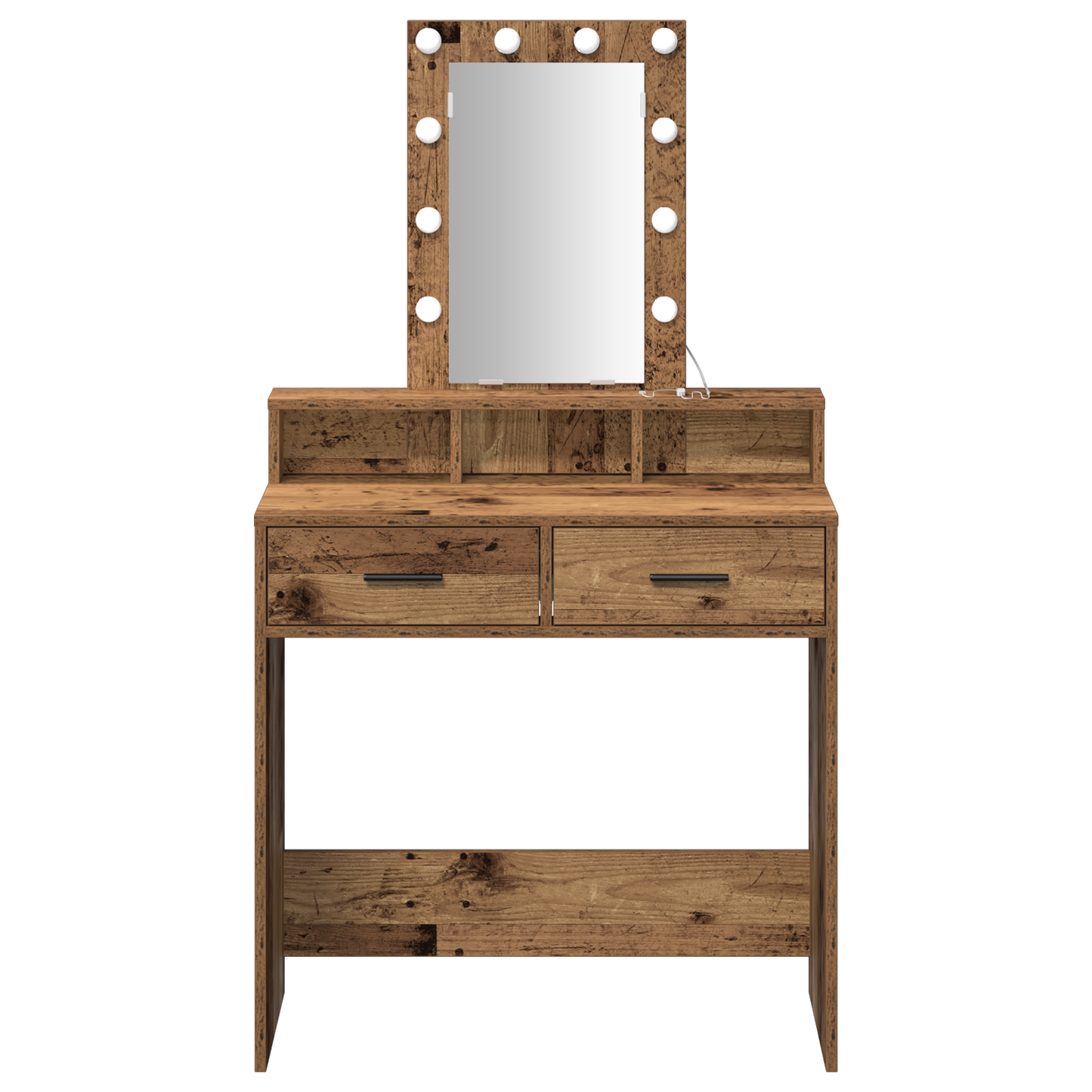 Dressing Table Brown 79 x 41 x 140 cm Engineered wood