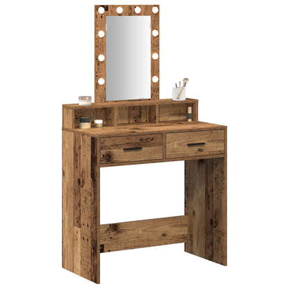 Dressing Table Brown 79 x 41 x 140 cm Engineered wood