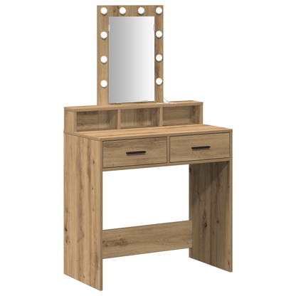 Dressing Table Brown 79 x 41 x 140 cm Engineered wood