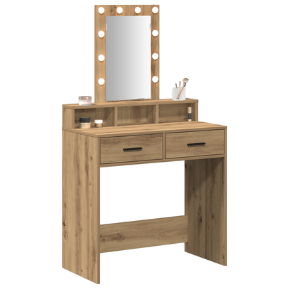 Dressing Table Brown 79 x 41 x 140 cm Engineered wood