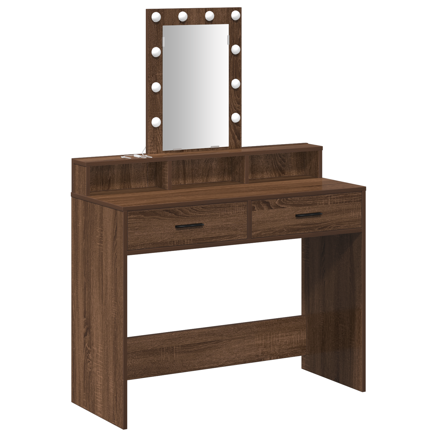 Dressing Table Brown 100 x 41 x 140 cm Engineered wood