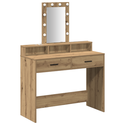 Dressing Table Brown 100 x 41 x 140 cm Engineered wood