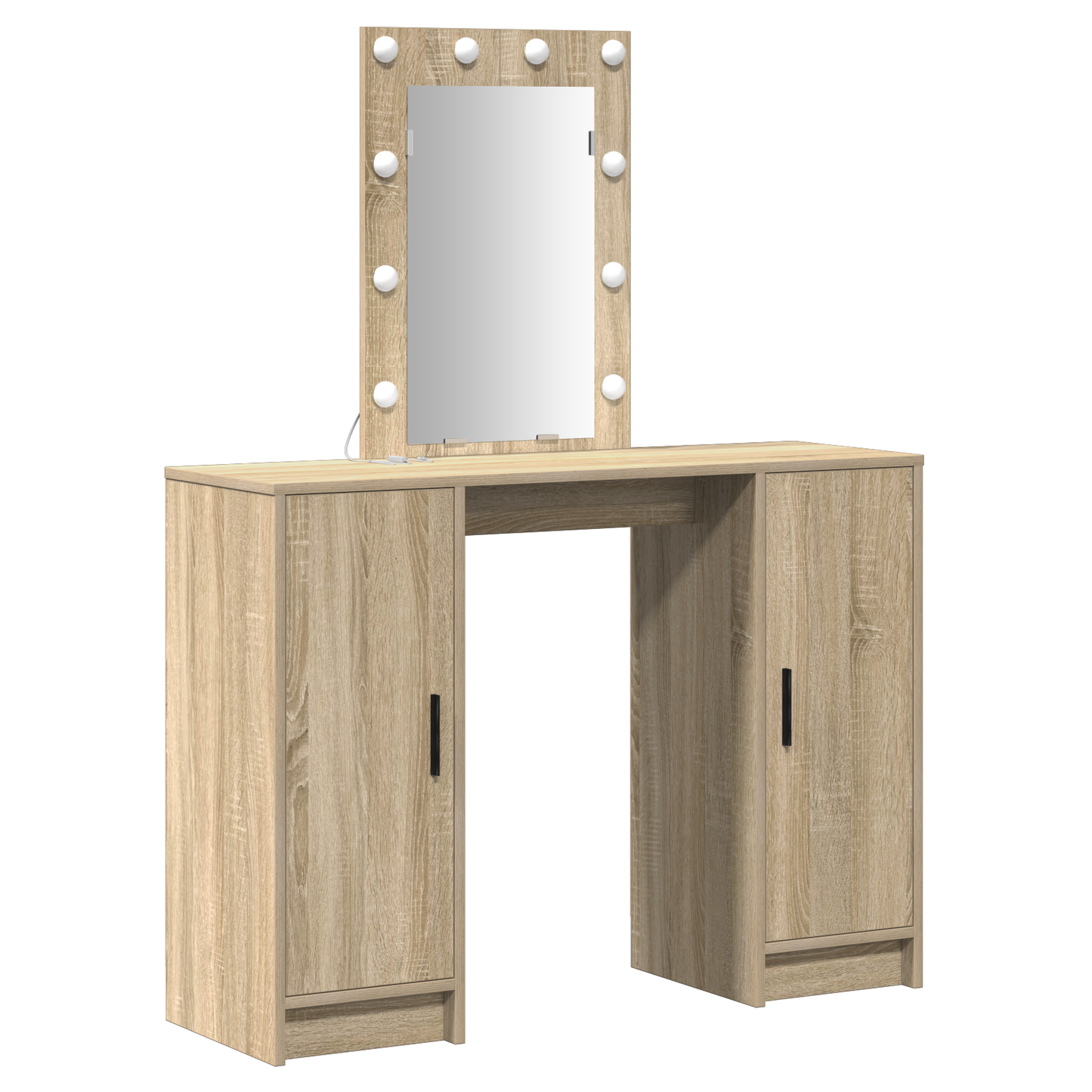 Dressing Table Brown 102 x 33 x 135 cm Engineered wood