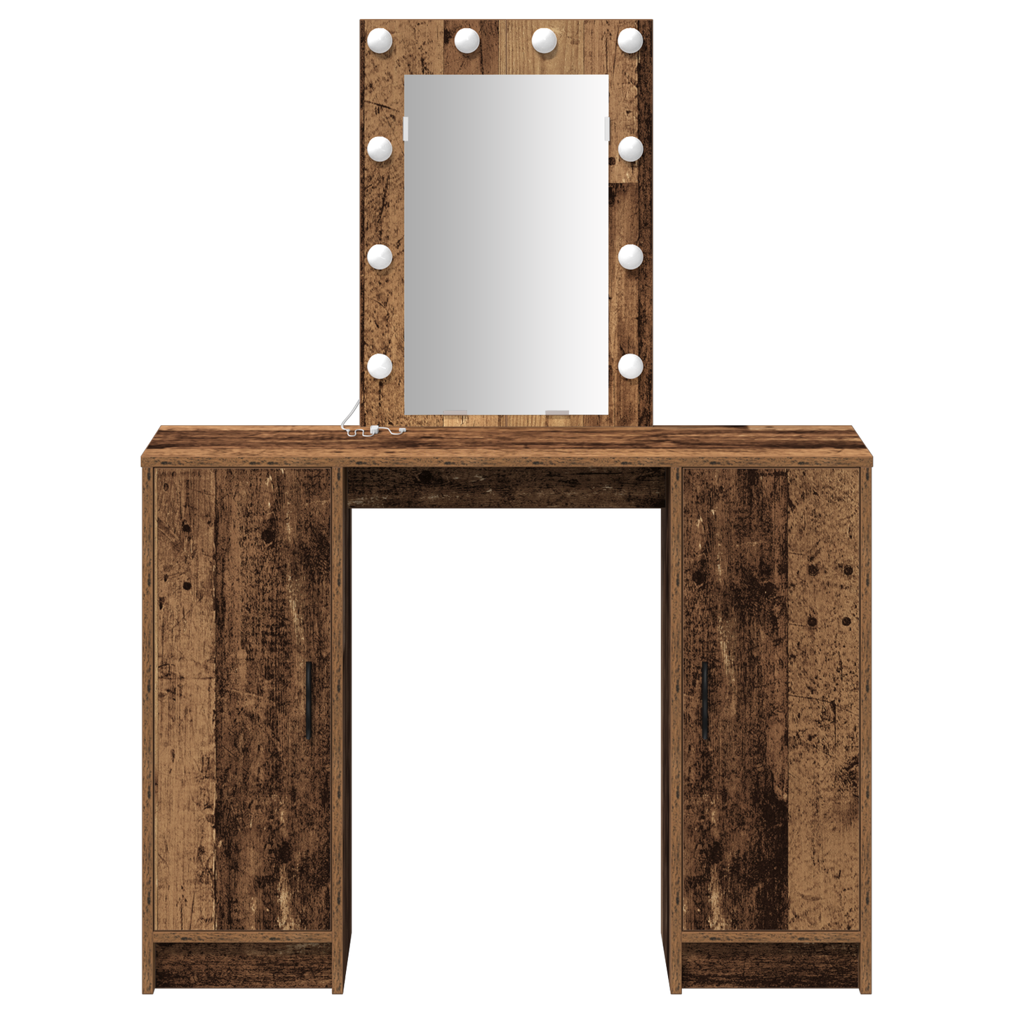 Dressing Table Brown 102 x 33 x 135 cm Engineered wood