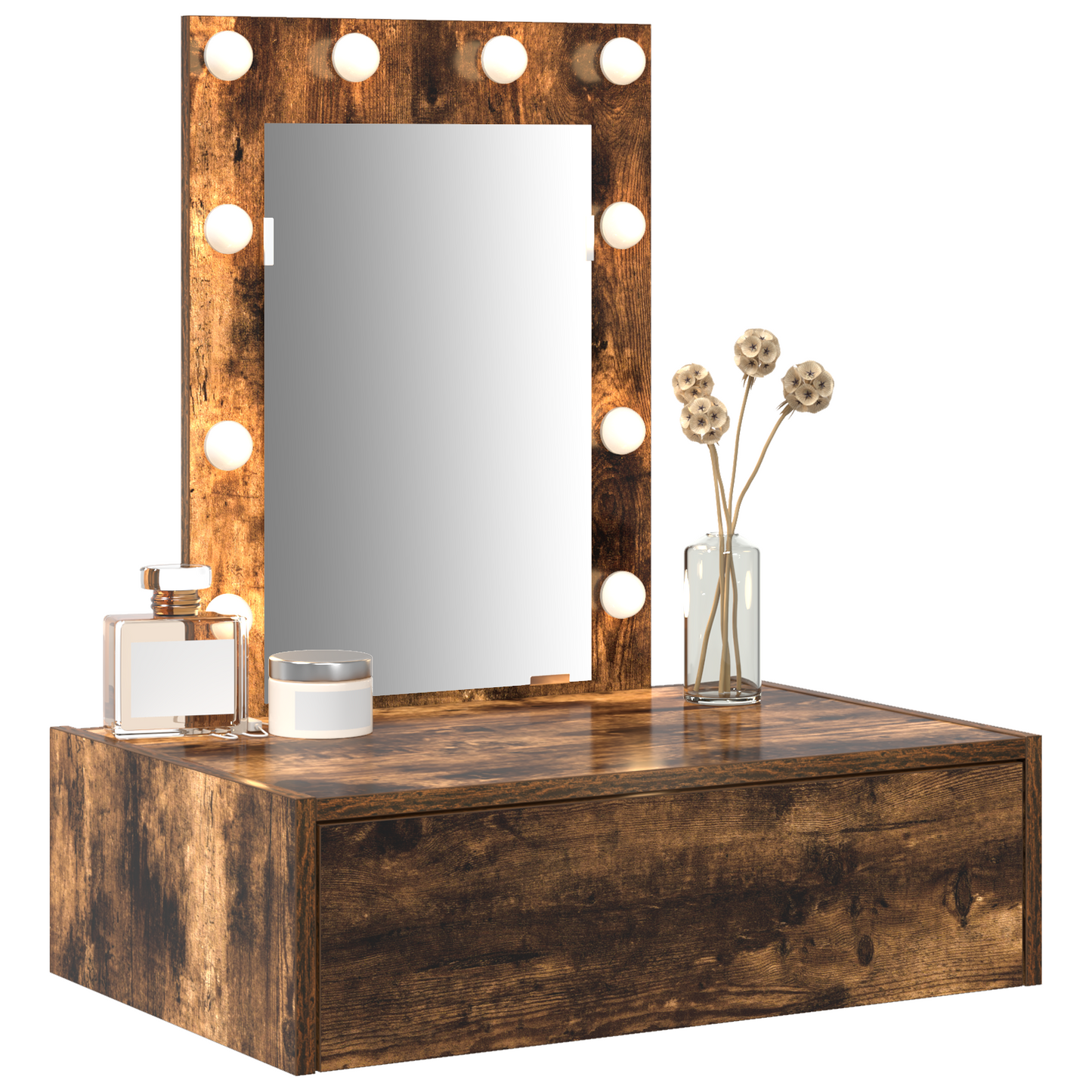 Dressing Table Brown 60 x 40 x 70 cm Engineered wood
