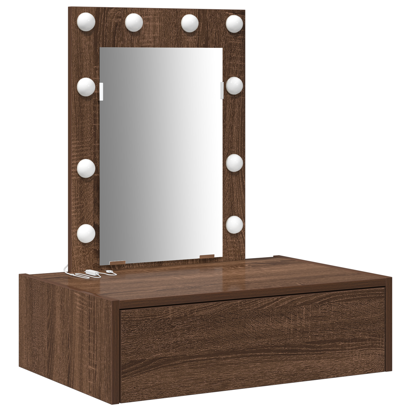 Dressing Table Brown 60 x 40 x 70 cm Engineered wood