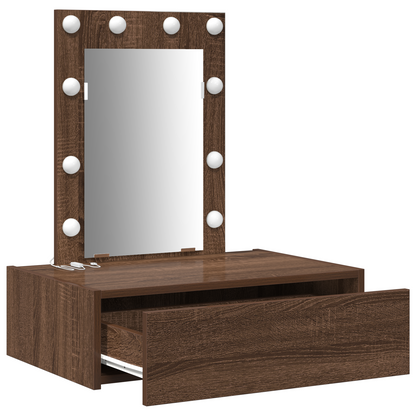 Dressing Table Brown 60 x 40 x 70 cm Engineered wood