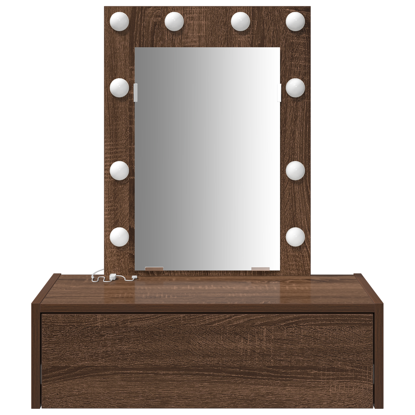 Dressing Table Brown 60 x 40 x 70 cm Engineered wood