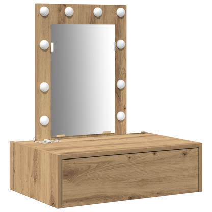 Dressing Table Brown 60 x 40 x 70 cm Engineered wood