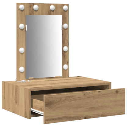 Dressing Table Brown 60 x 40 x 70 cm Engineered wood