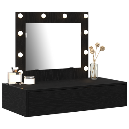 Dressing Table Black 83 x 40 x 70 cm Engineered wood