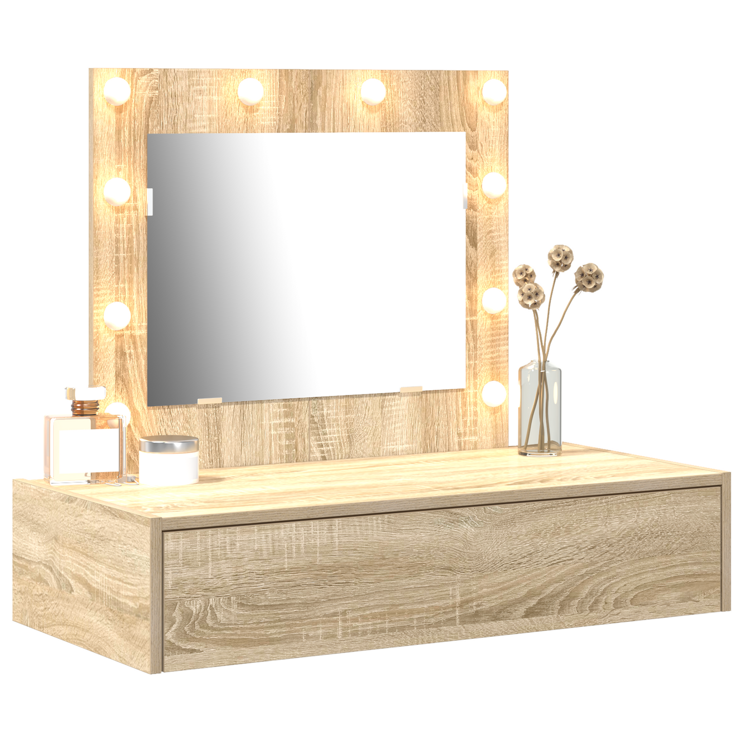 Dressing Table Brown 83 x 40 x 70 cm Engineered wood