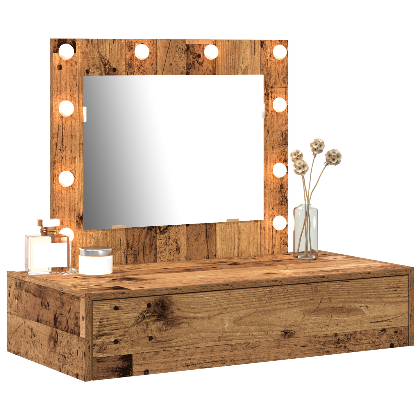 Dressing Table Brown 83 x 40 x 70 cm Engineered wood