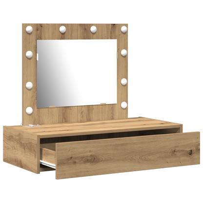 Dressing Table Brown 83 x 40 x 70 cm Engineered wood