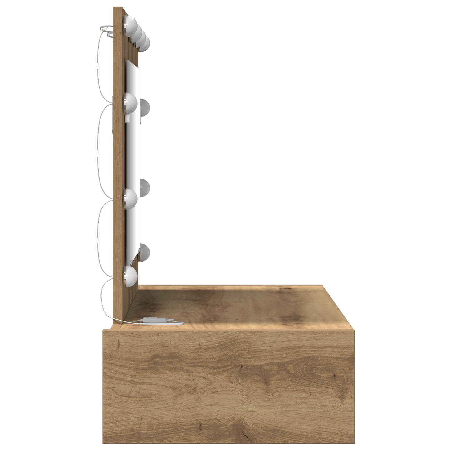 Dressing Table Brown 83 x 40 x 70 cm Engineered wood