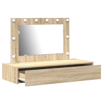 Dressing Table Brown 100 x 40 x 70 cm Engineered wood