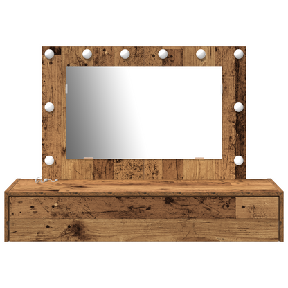 Dressing Table Brown 100 x 40 x 70 cm Engineered wood