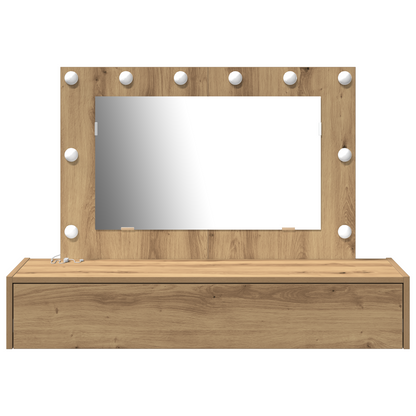 Dressing Table Brown 100 x 40 x 70 cm Engineered wood