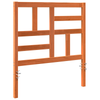 Bed Headboard Wax brown 80.5 x 4 x 104 cm Solid pine wood